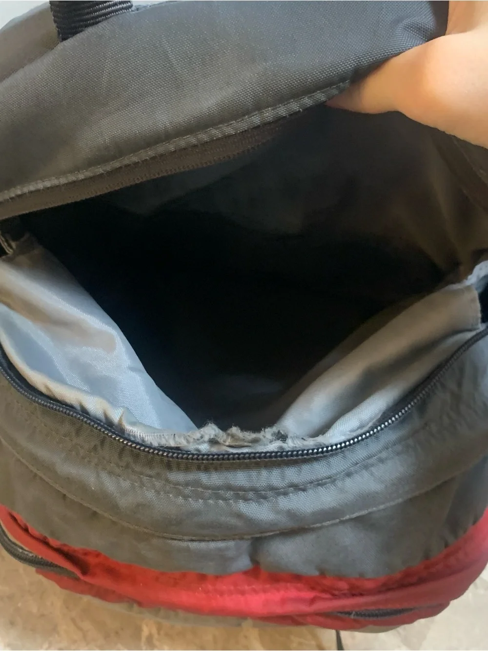 The North Face Surge Backpack Northface Bag School College Hiking Worn